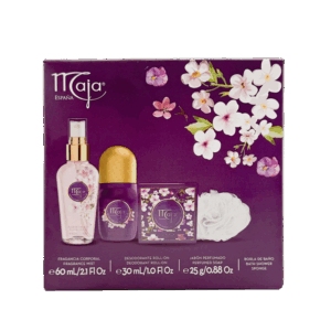Oferta Maja PLUM. Mini Desodo. 30ml+Jabón 25g+Body Splash 60ml