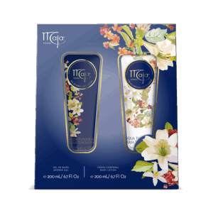 Estuche Aqua Turquesa / Crema corporal 200mL y Gel de baño 200mL