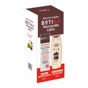 Estuche Capilar Shampoo Engrosador + Acondicionador Manzanilla